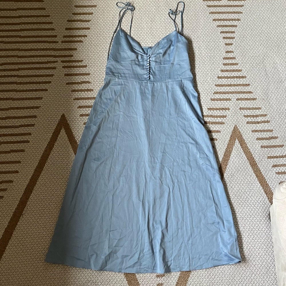 Blue Slip Dress